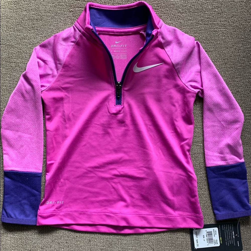 Nike Dri-Fit Quarter Zip (2T-3T)